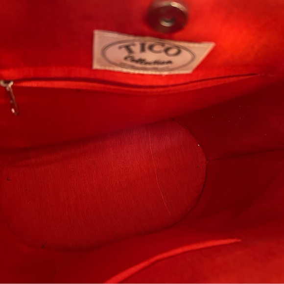 NEW TICO Artisanal Lined Woven Straw Handbag Tote 18x13” - Picture 6 of 7